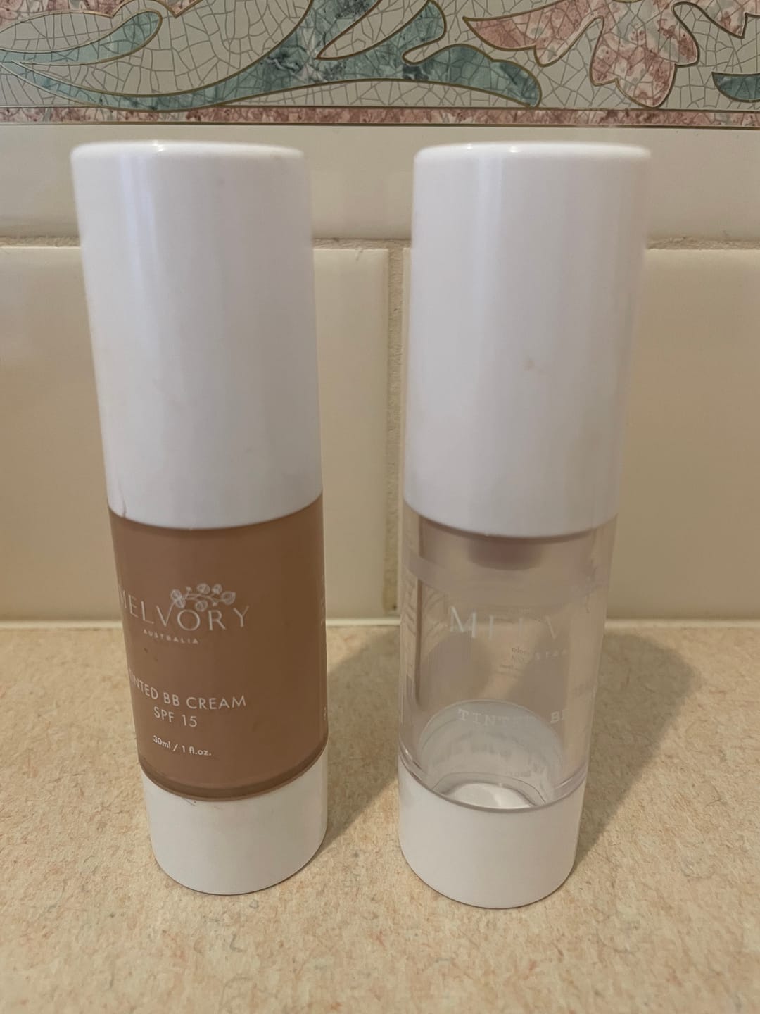 Customer photo review of Tinted BB Cream SPF 15