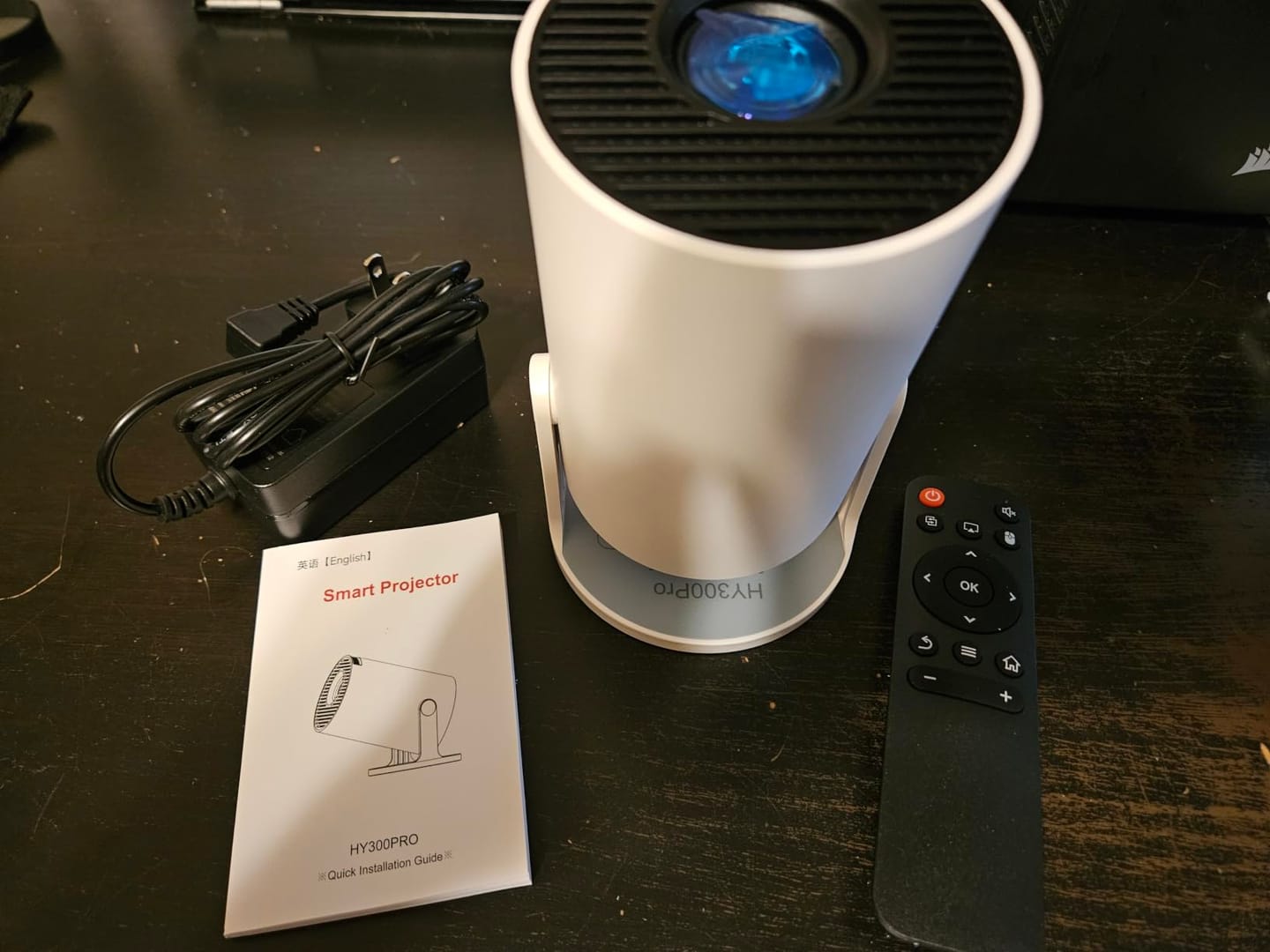 Customer photo review of Jolly Beam Projector