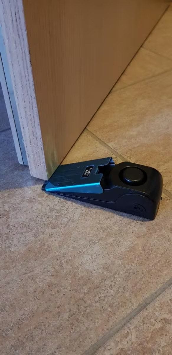 Customer photo review of AlarmKeil | Türstopper mit Alarm