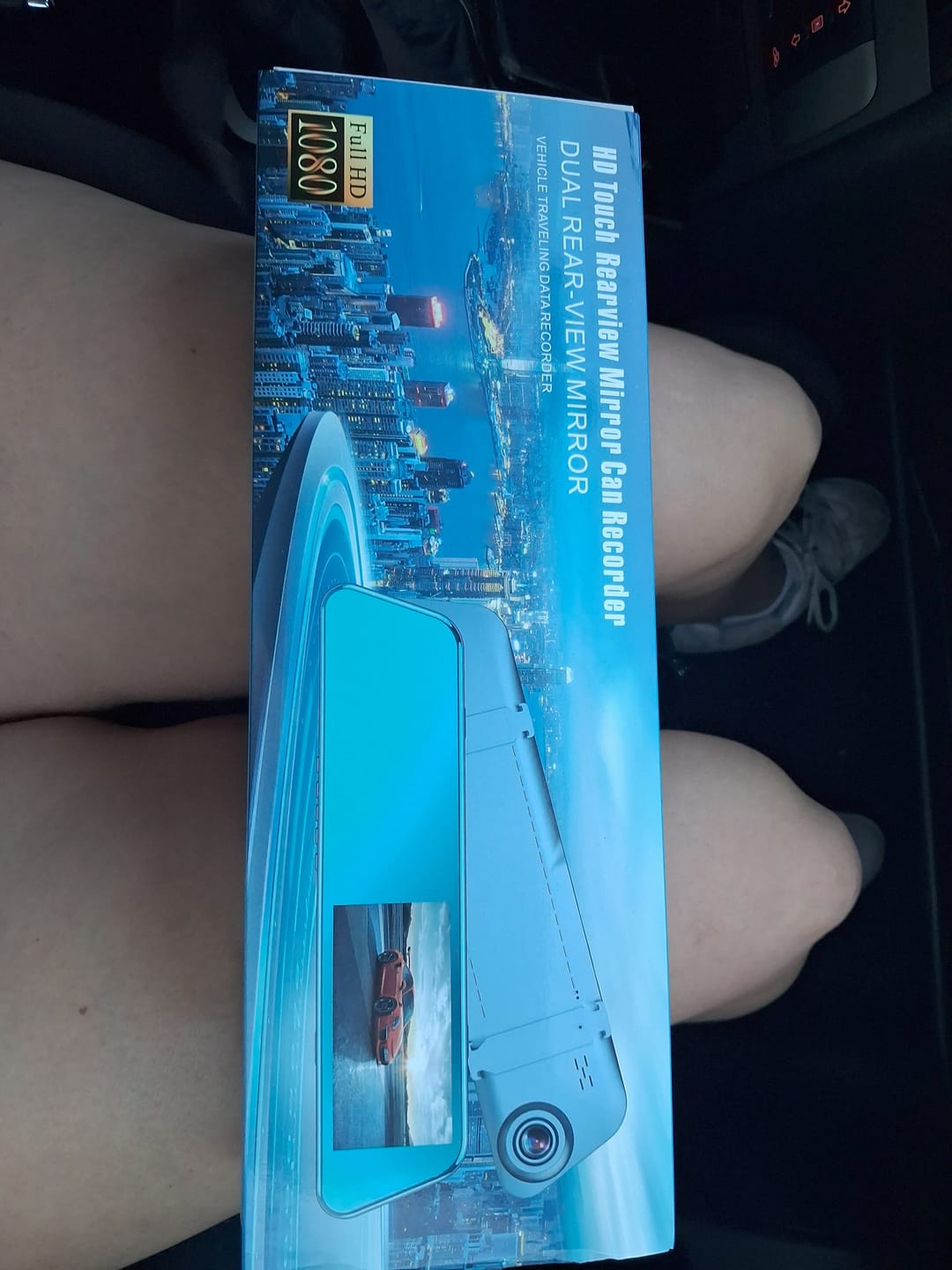 Customer photo review of Dashcam 1080p con camara de marcha atras 1080p