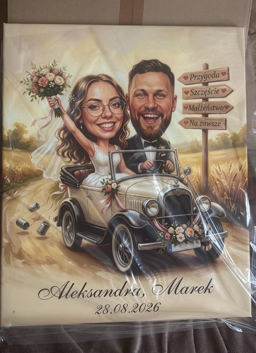 Customer photo review of Para Młoda #1 - Karykatura ze zdjęcia