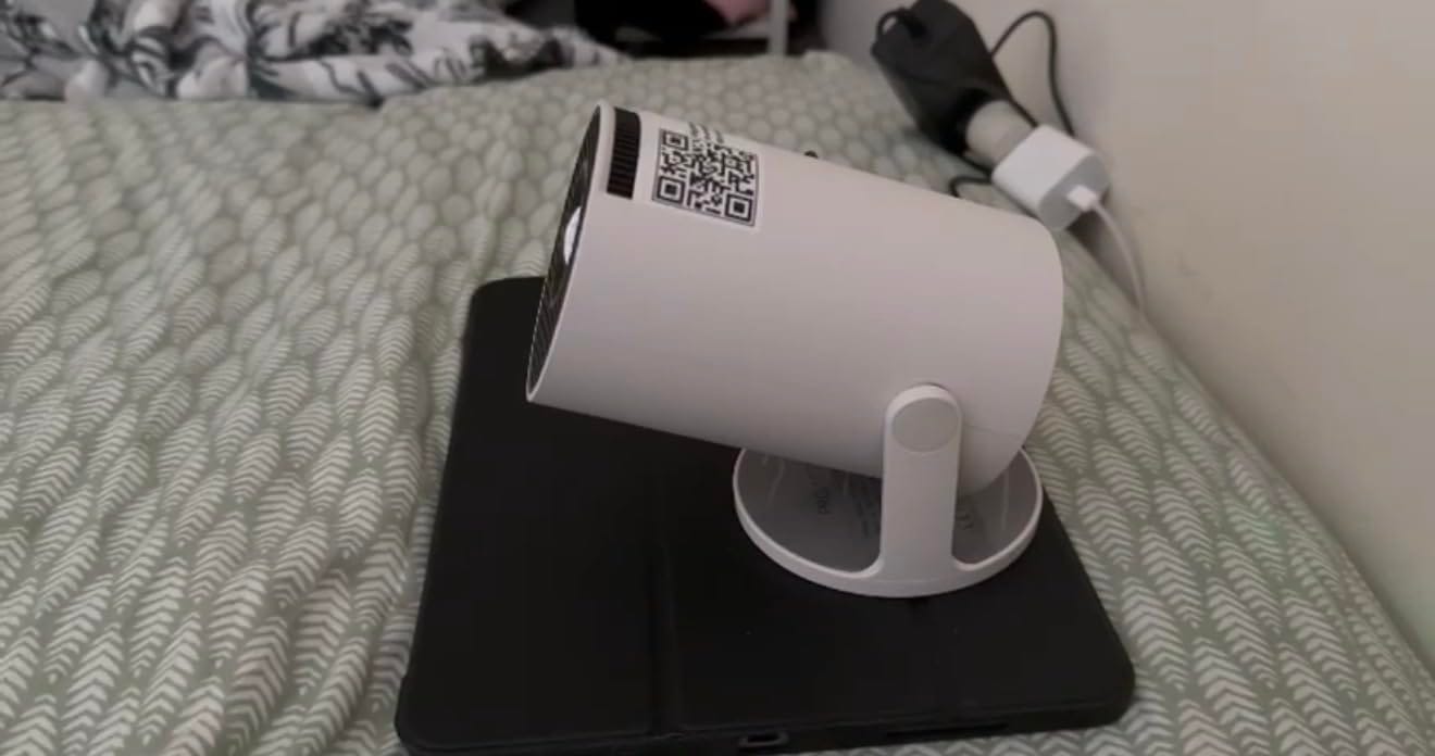 Customer photo review of Jolly Beam Projector