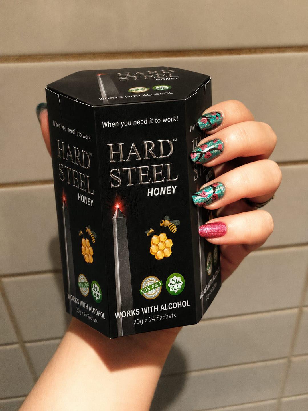Customer photo review of Solid Steel Ha*d Steel Honey