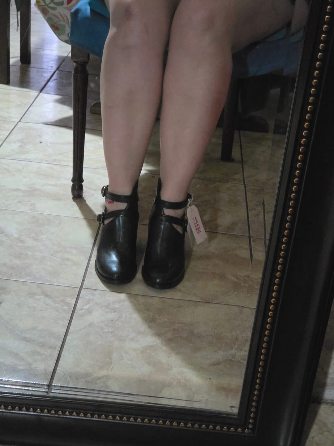 Customer photo review of BOTIN OLTEN TEAL