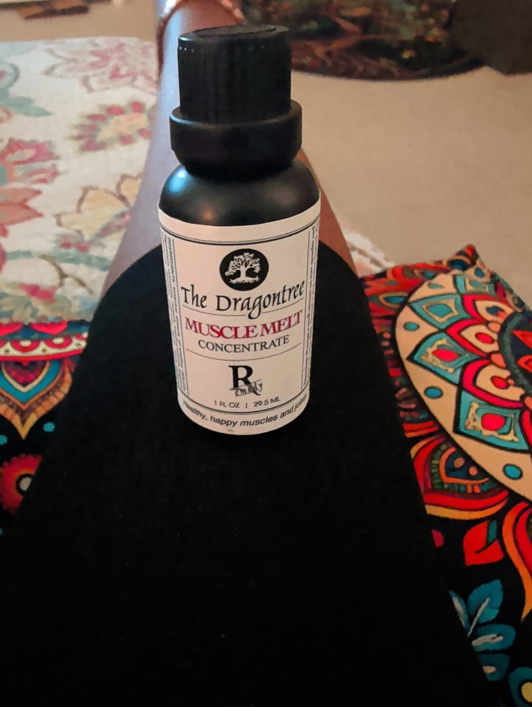 Customer photo review of Muscle Melt Concentrate (Special Offer)