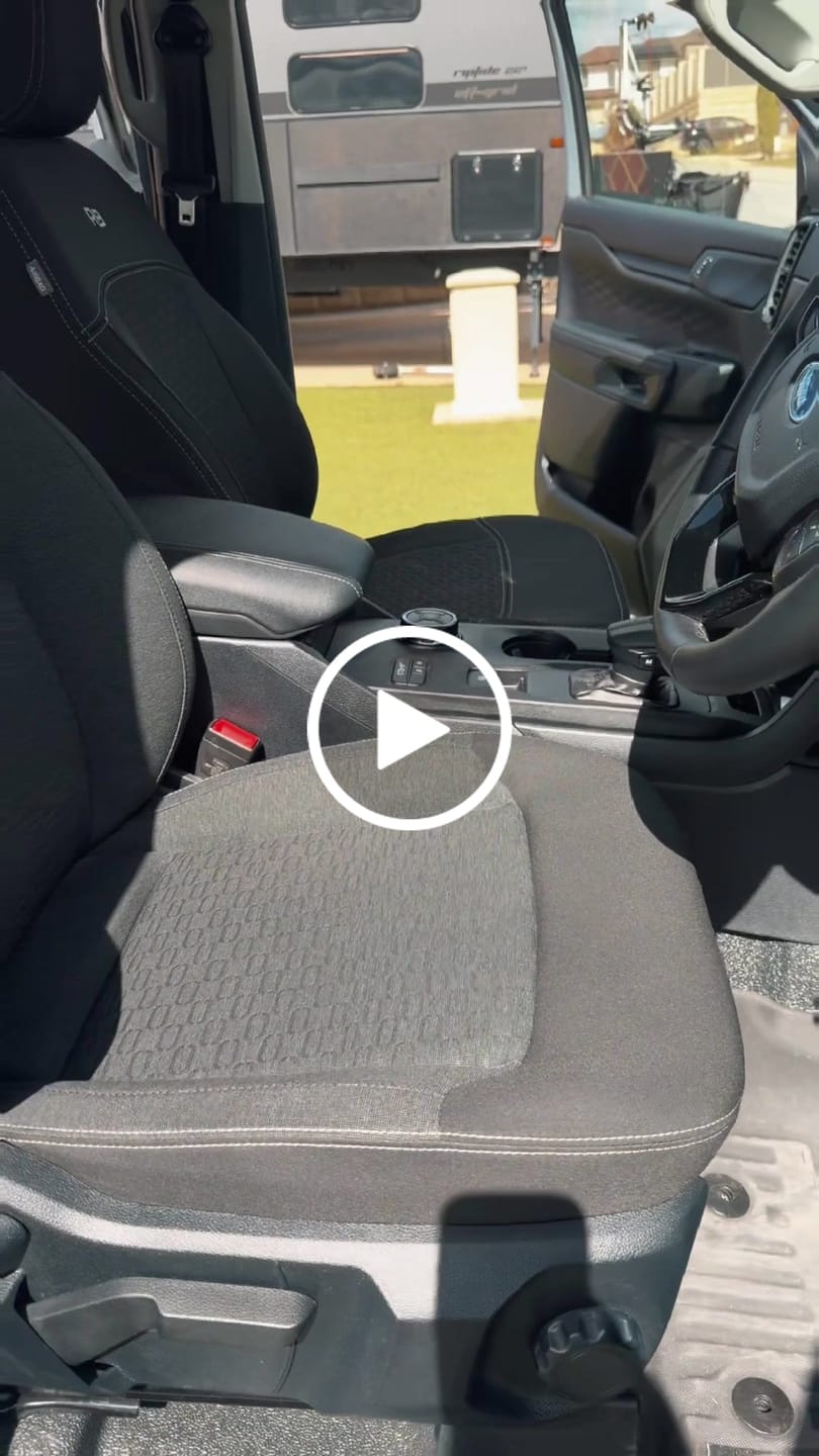 Customer video review of Ford Ranger Super Duty - GP6 Premium Neoprene Seat Cover Bundle (Available)