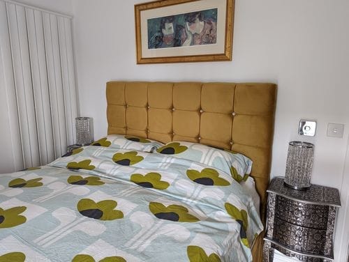 Customer photo review of Turner Cube Divan Ottoman Storage Bed