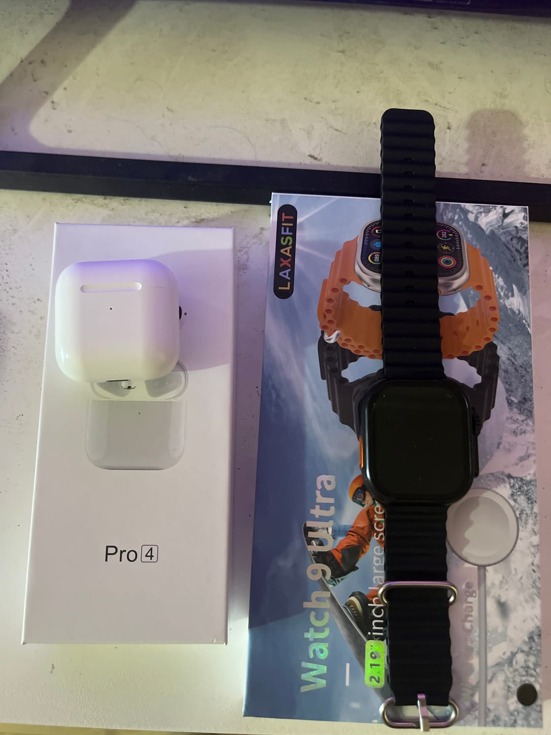 Customer photo review of Pack Smartwatch Ultra 3 en 1