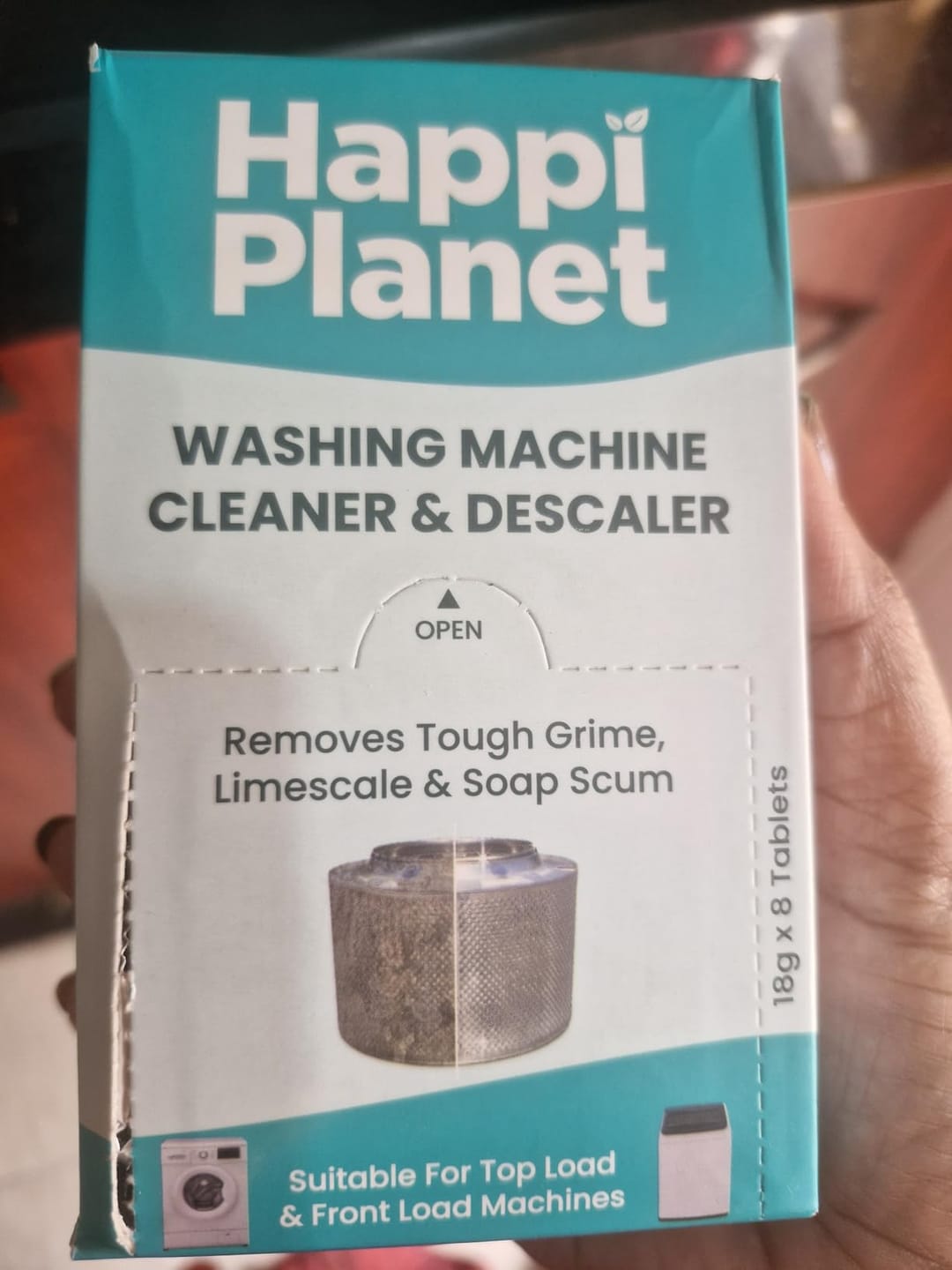 Customer photo review of Washing Machine Cleaner