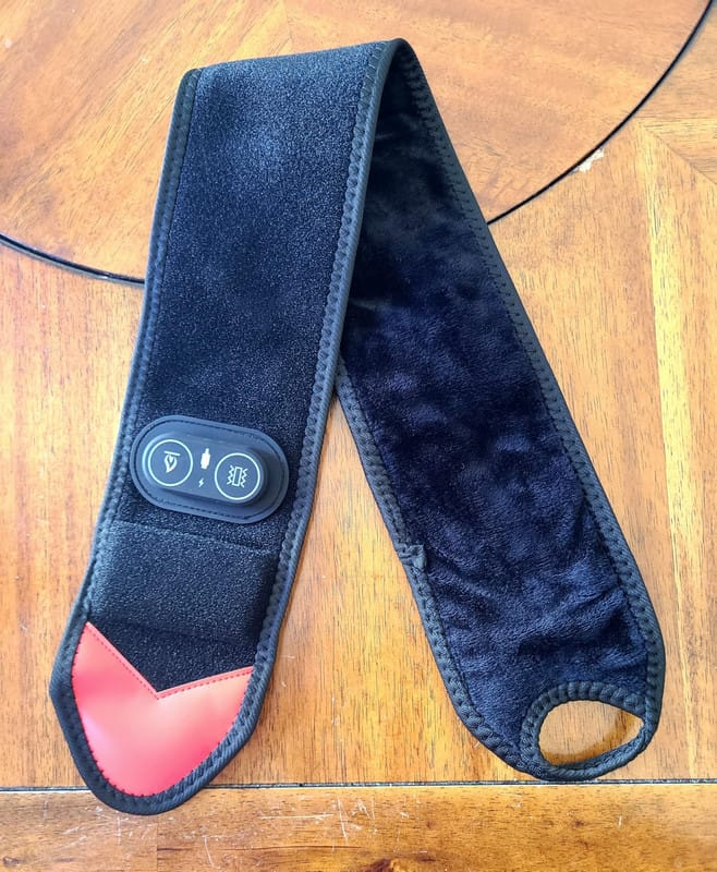 Customer photo review of ZyaVie™ 3-in-1 Red Light Wrist Wrap