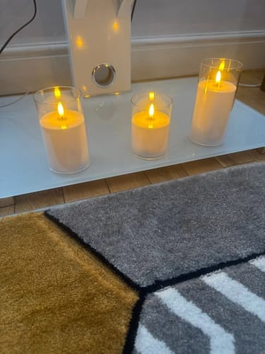 Customer photo review of LumiCandle Remote-Controlled Flameless Candle
