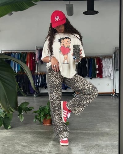 Customer photo review of Vintage Betty Boop Poof Tee