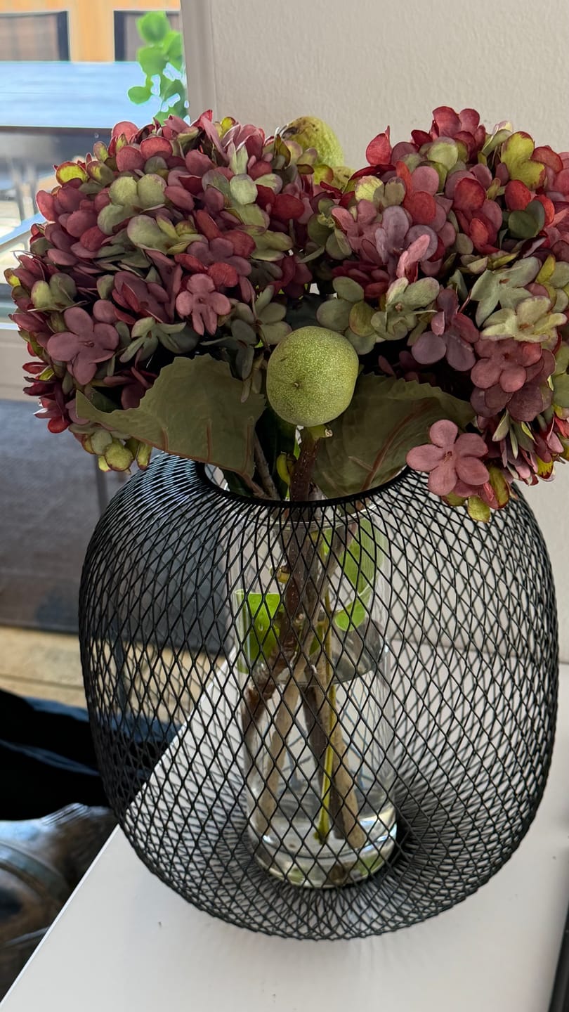 Customer photo review of Grote Zijden Hortensia - Paars