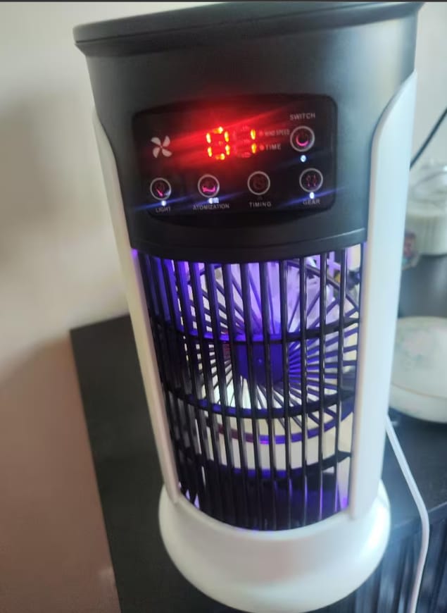 Customer photo review of FrostBreeze - Portable USB Ice Cooling Fan