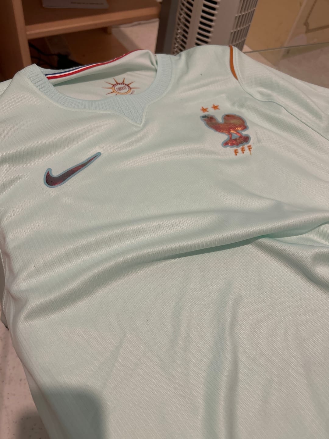 Customer photo review of MAILLOT PORTUGAL EXTERIEUR COUPE DU MONDE 2026