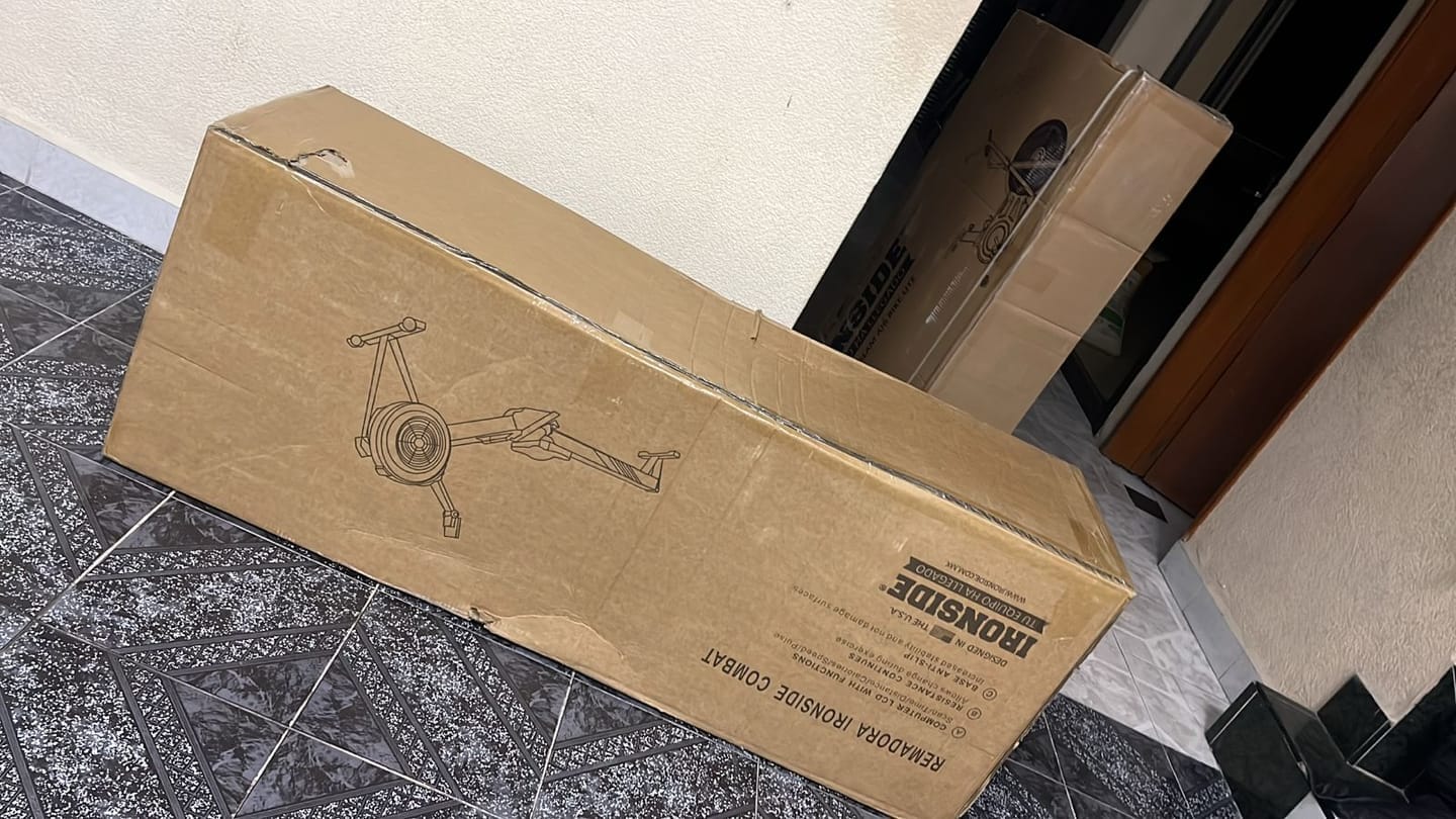 Customer photo review of IRONSIDE Combat Rower