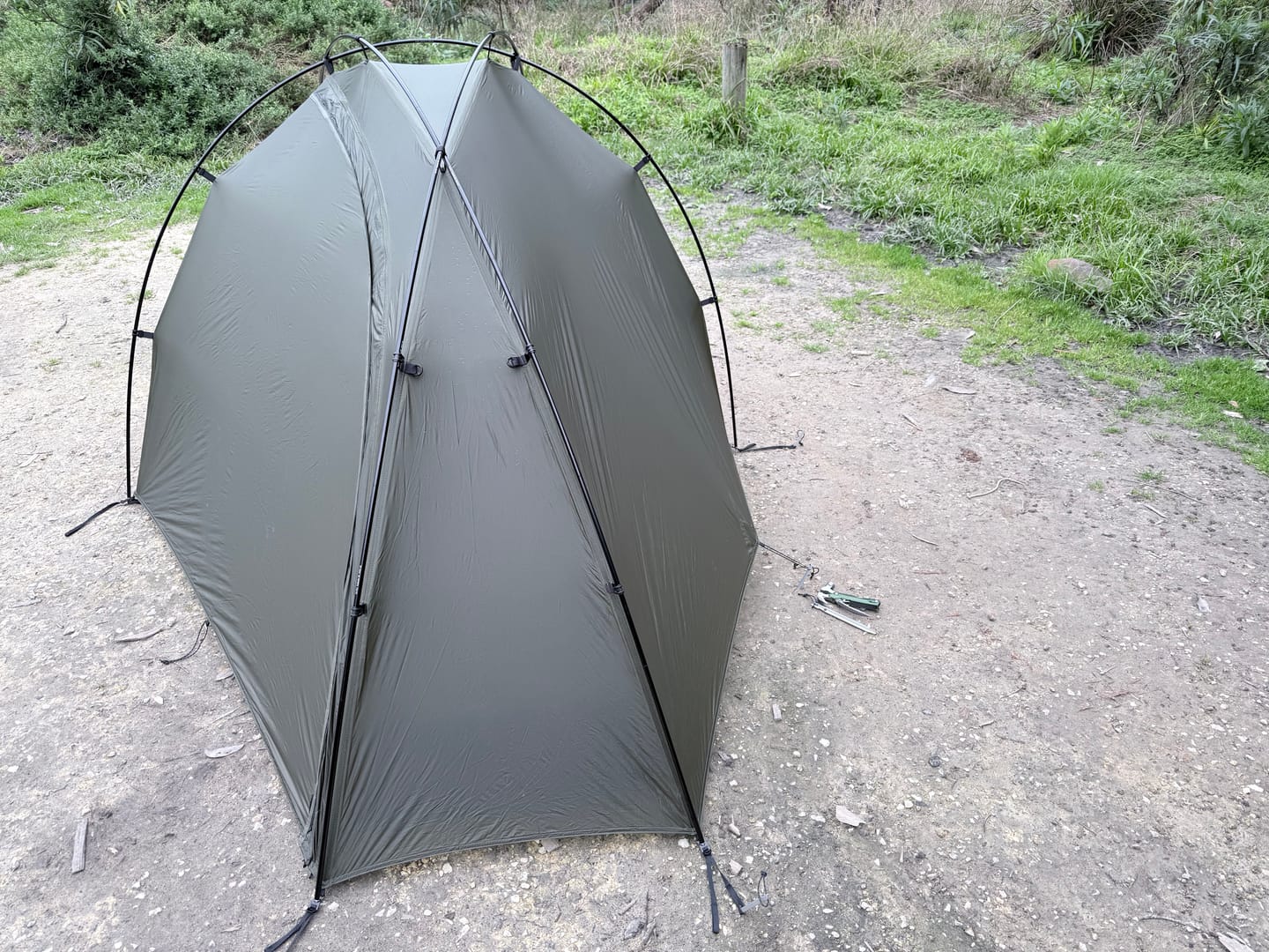 Customer photo review of Lightweight Tent - 1P