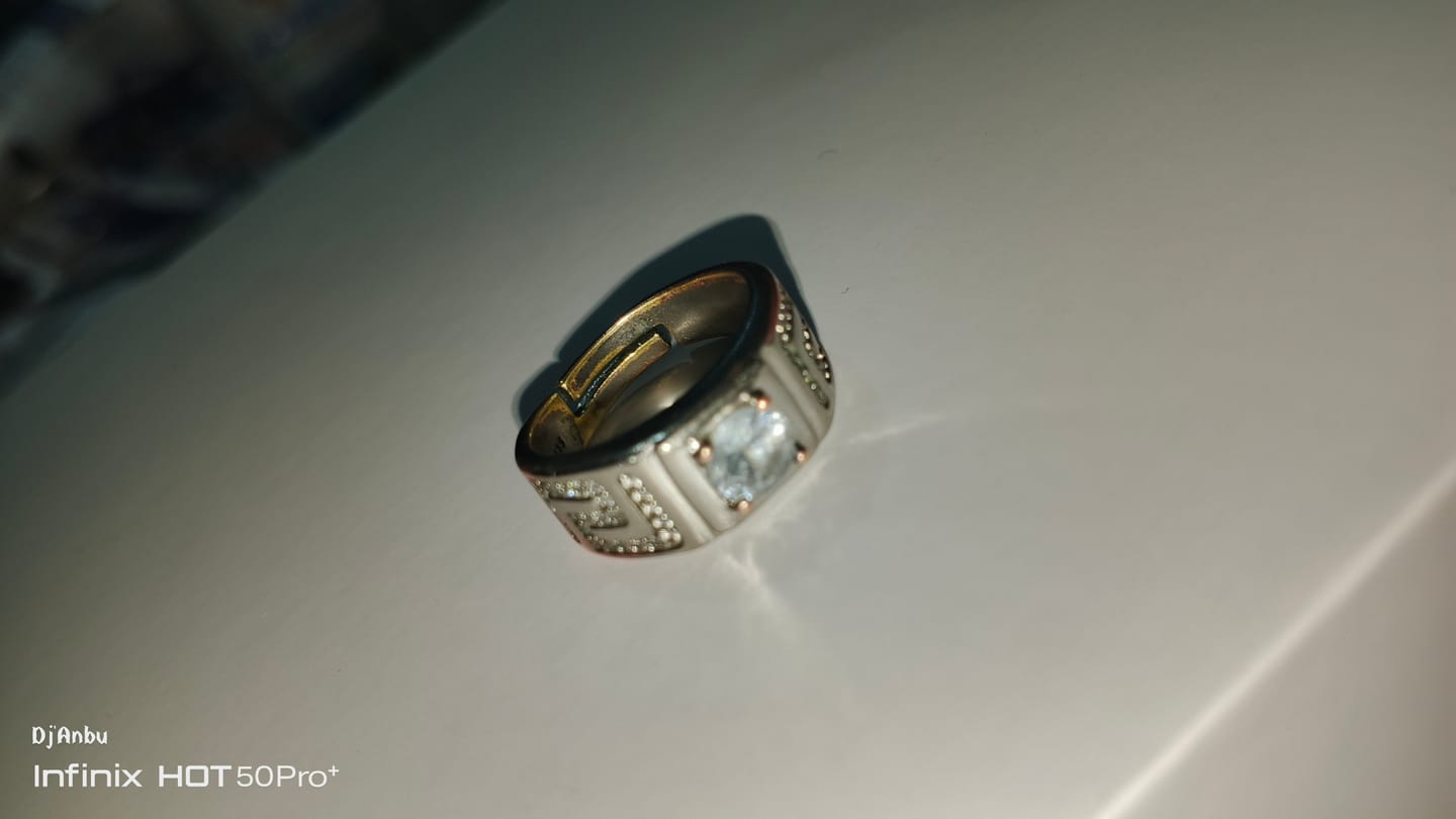 Customer photo review of 💍Set x2 Anillos para parejas💍Baño en plata