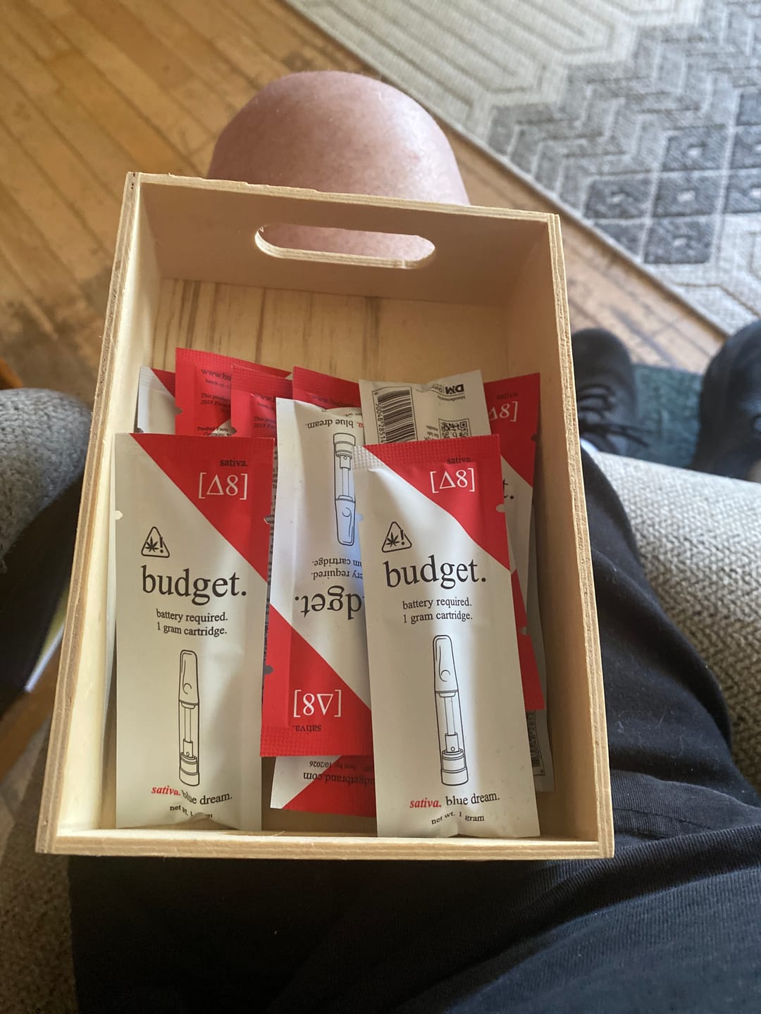 Customer photo review of 1 Gram Delta-8 THC Vape Cartridge | Blue Dream - Sativa