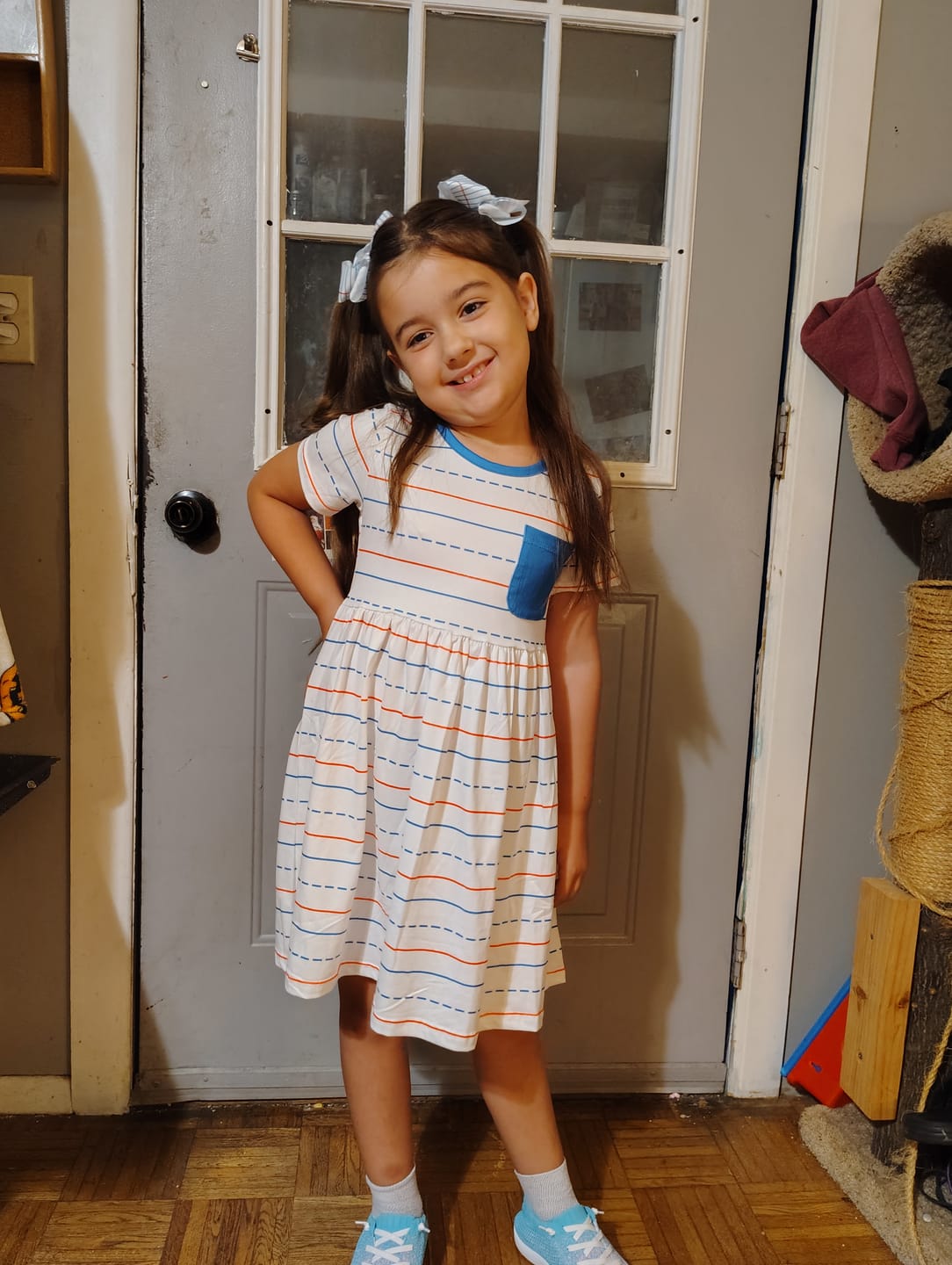 Customer photo review of Write-On Paper Mommy & Me Dress