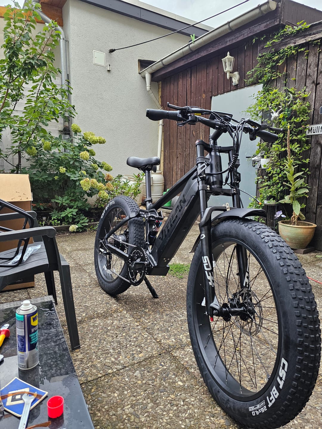 Customer photo review of T7PRO Full Suspension Mountain E-bike
