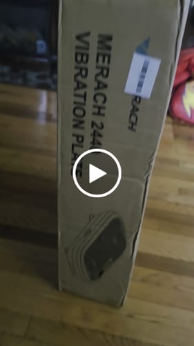Customer video review of CV40 Curved 440 lbs High-Power Vibration Plate for Weight Loss