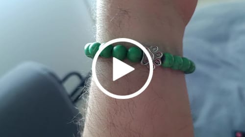 Customer photo review of Pulsera de Esperanza