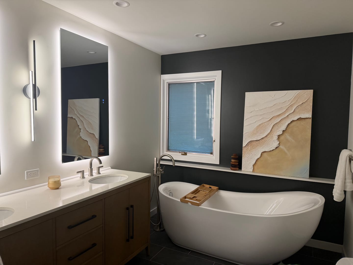 Customer photo review of Minimalist Beach And Ocean Art #MB031