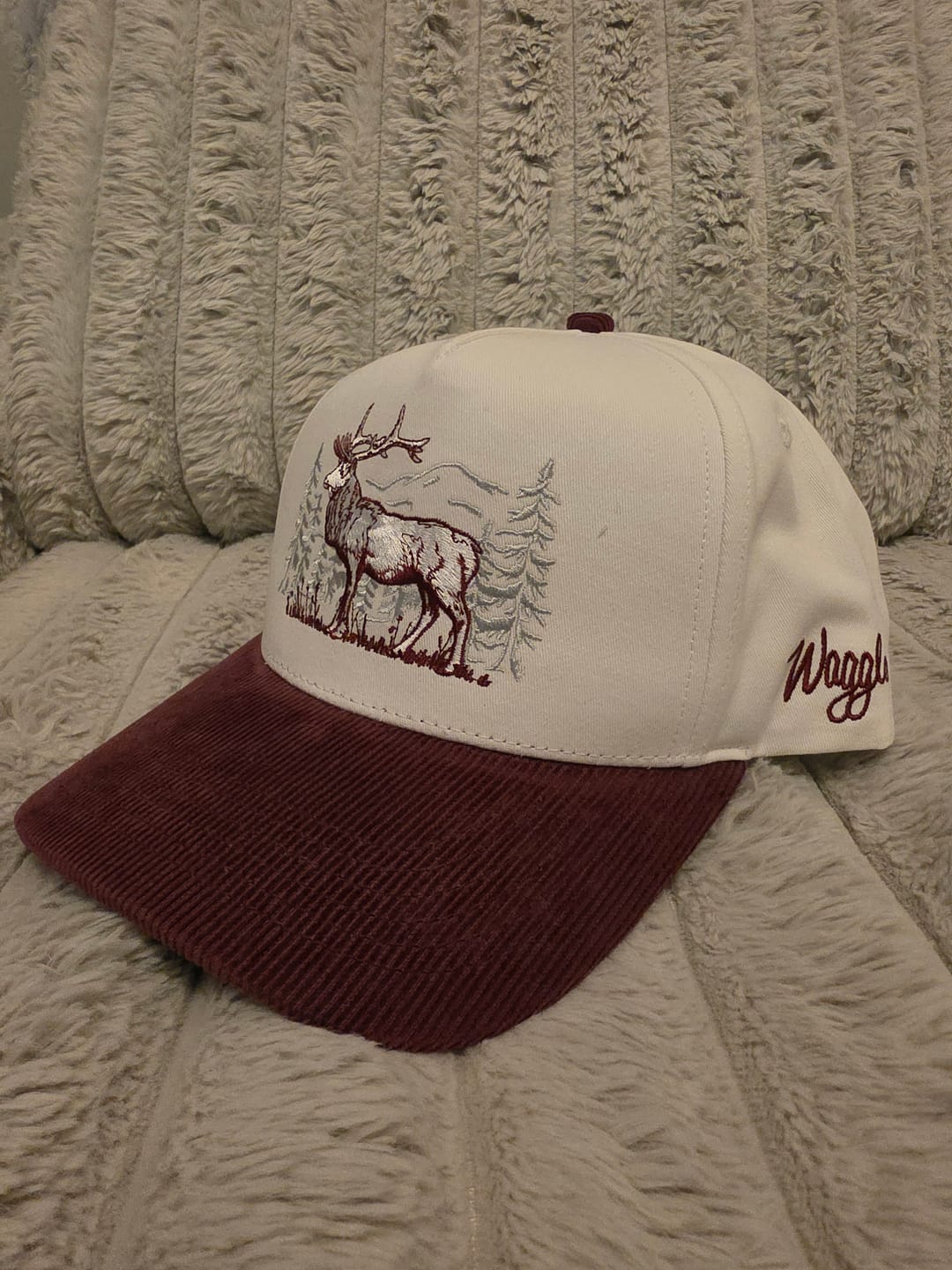 Customer photo review of Yukon Corduroy Brim Hat