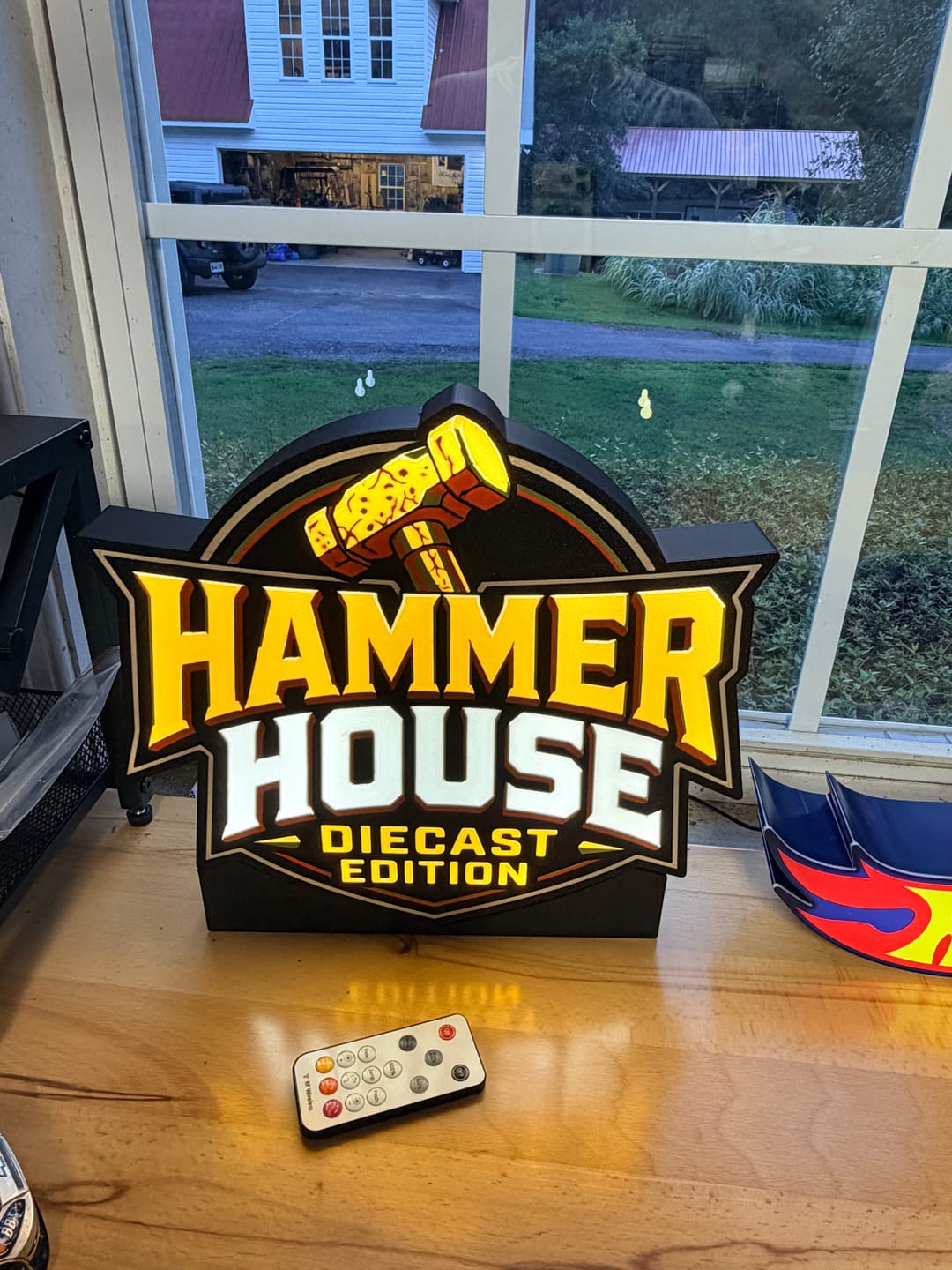 Customer photo review of Custom 11-13" LED Sign