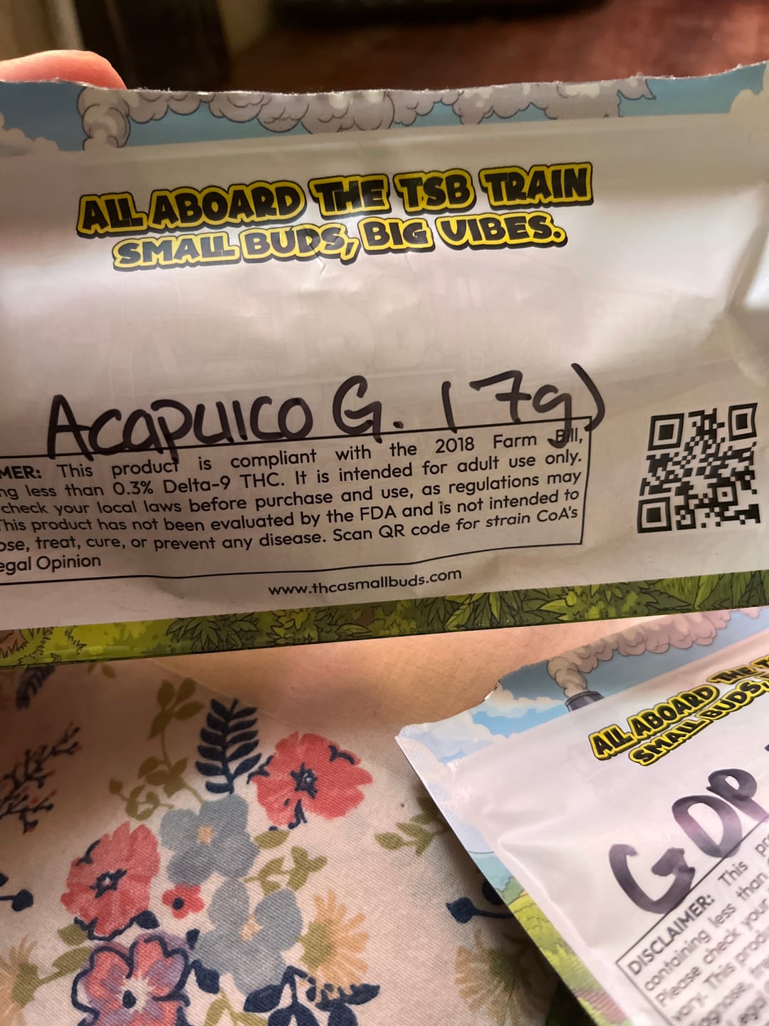Customer photo review of Acapulco Gold THCA Flower