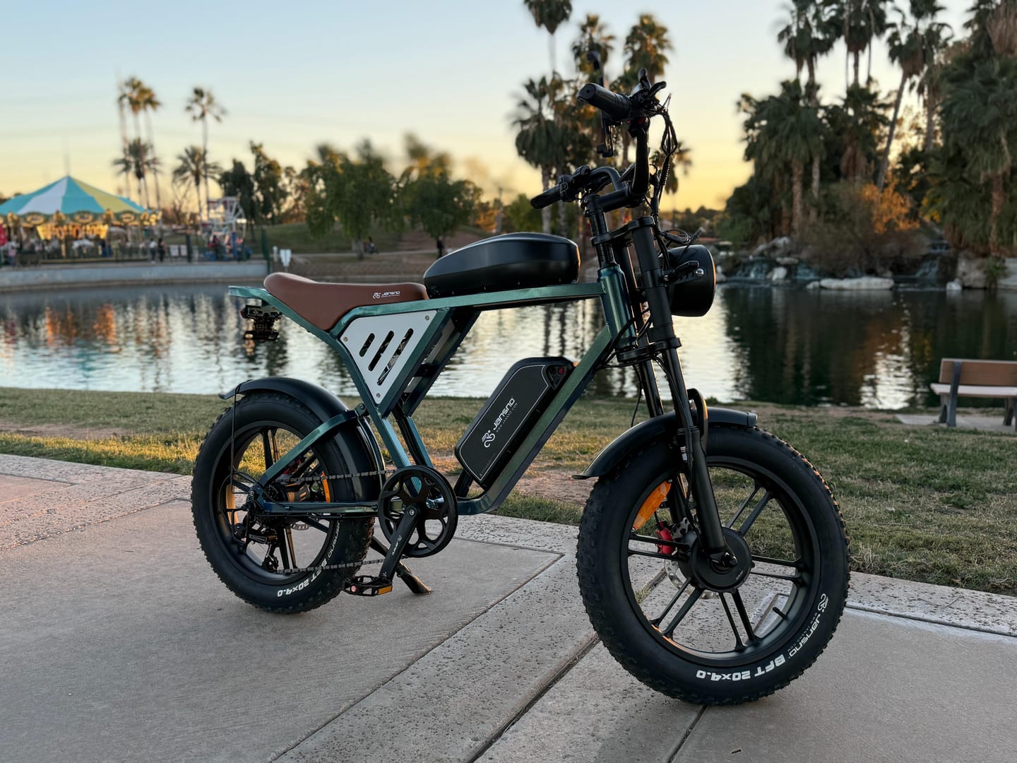 Customer photo review of JANSNO X70 Dual Battery Electric Bike