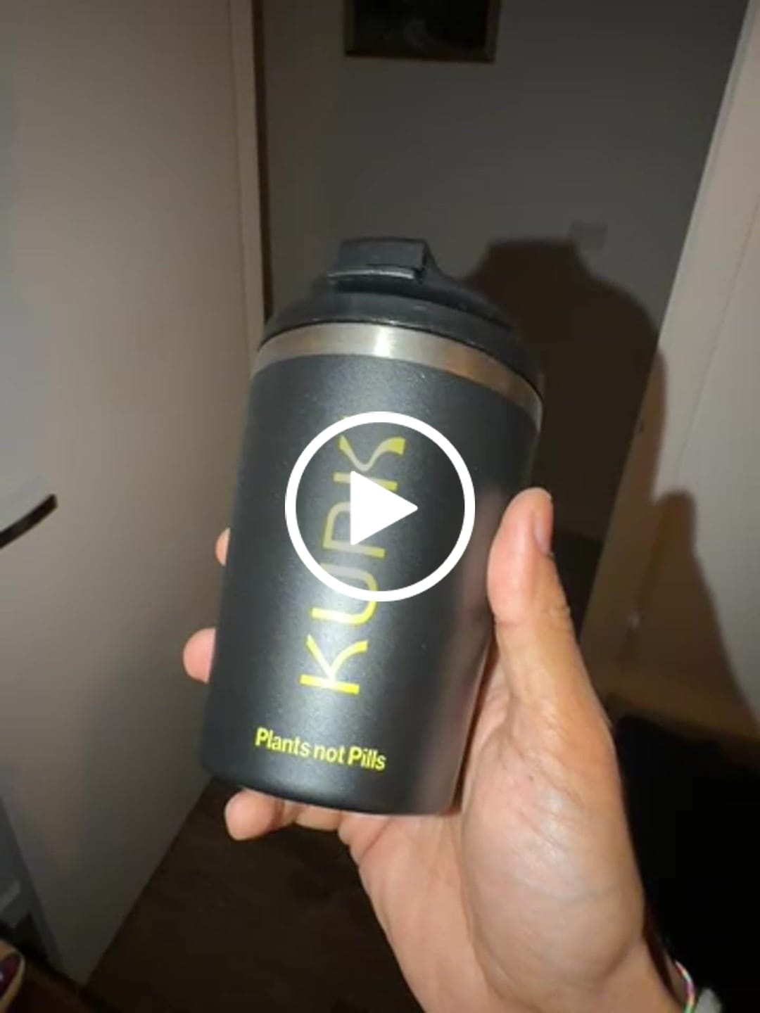 Customer video review of KURK Coffee Cup