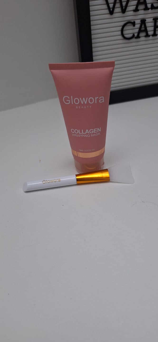 Customer photo review of Bio-Collageen Masker + Kwast