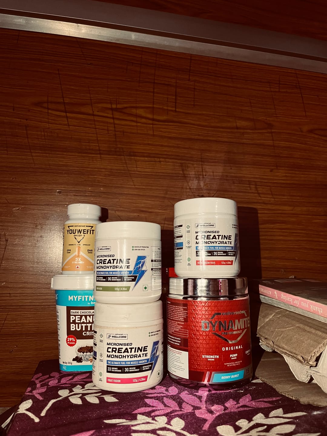 Customer photo review of Wellcore - Pure Micronised Creatine Monohydrate | Watermelon Wave (122g, 33 servings)