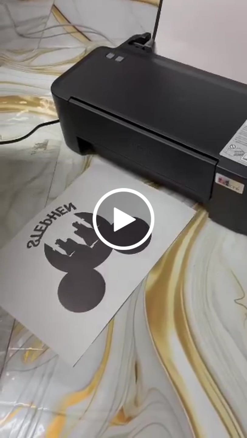 Customer video review of Epson L121 Sublimation Printer Bundle (L121 + Hansol Sublimation Inks + Sublimation Sheets)