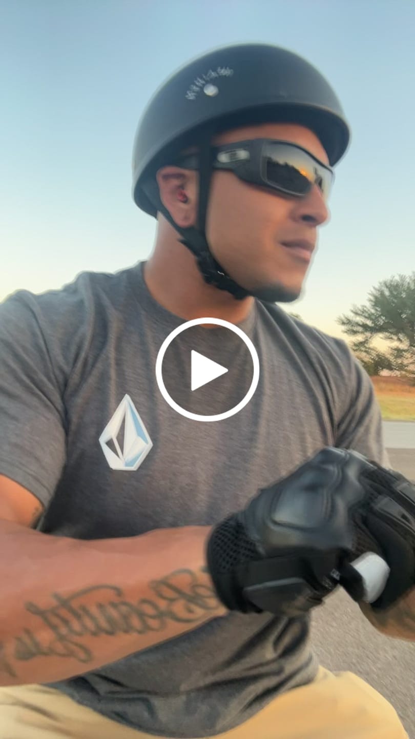 Customer video review of Lightweight SOA Style DOT Beanie Helmet / Matte Black