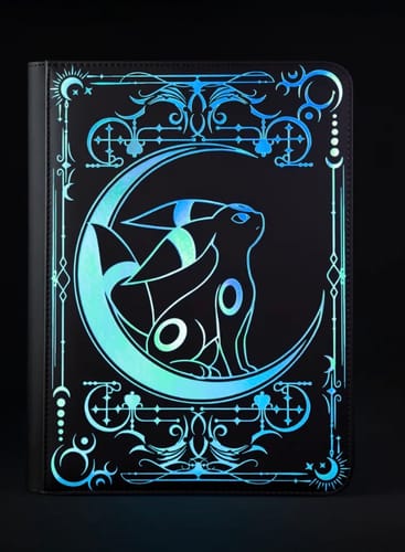 Customer photo review of Lunar Shadow Shiny 9-Pocket Trading Card Binder