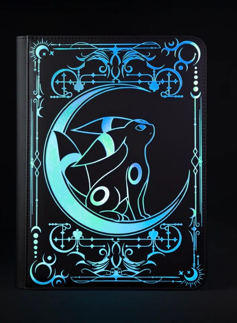 Customer photo review of Lunar Shadow Shiny 9-Pocket Trading Card Binder