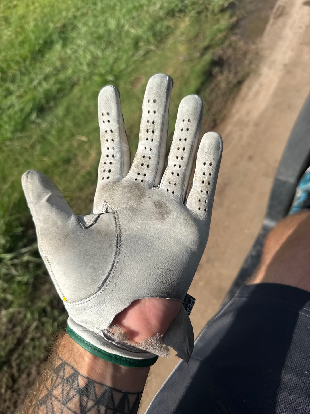 Customer photo review of Peanuts Snoopy Swing Glove
