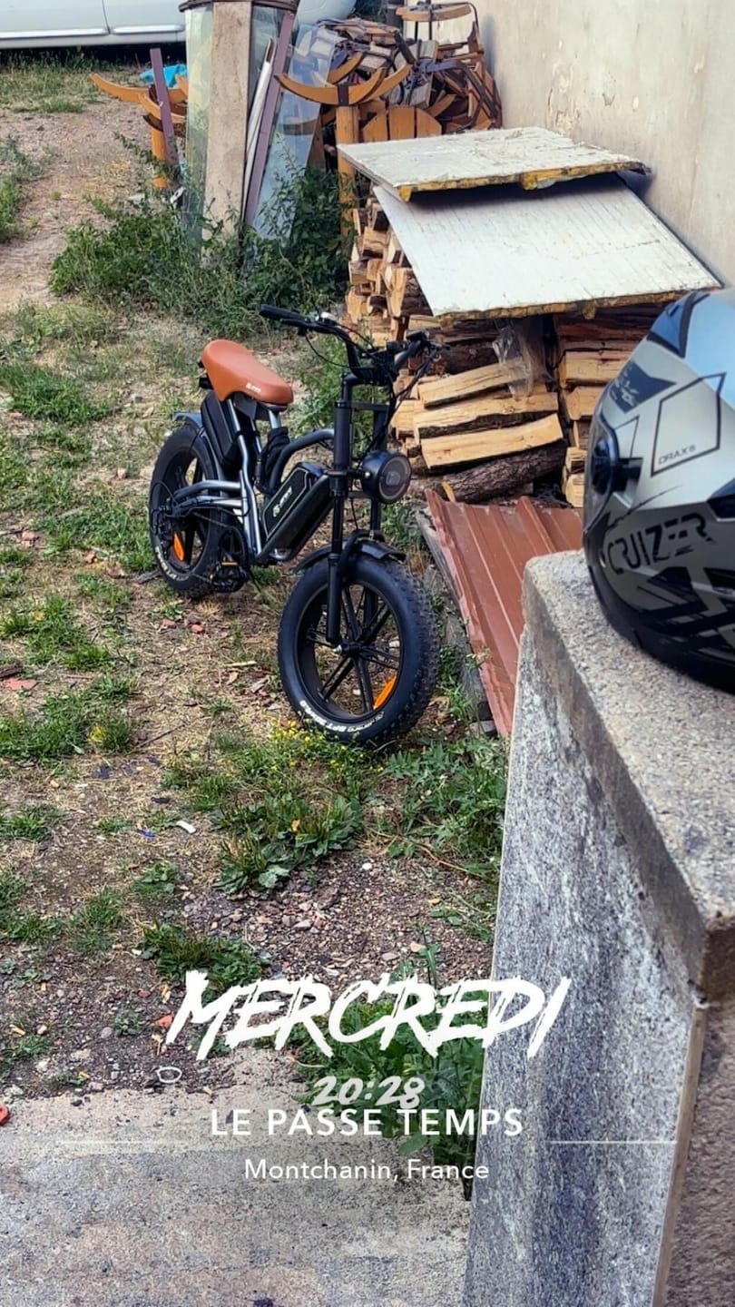 Customer photo review of JANSNO X50 Fat Tire Electric Bike