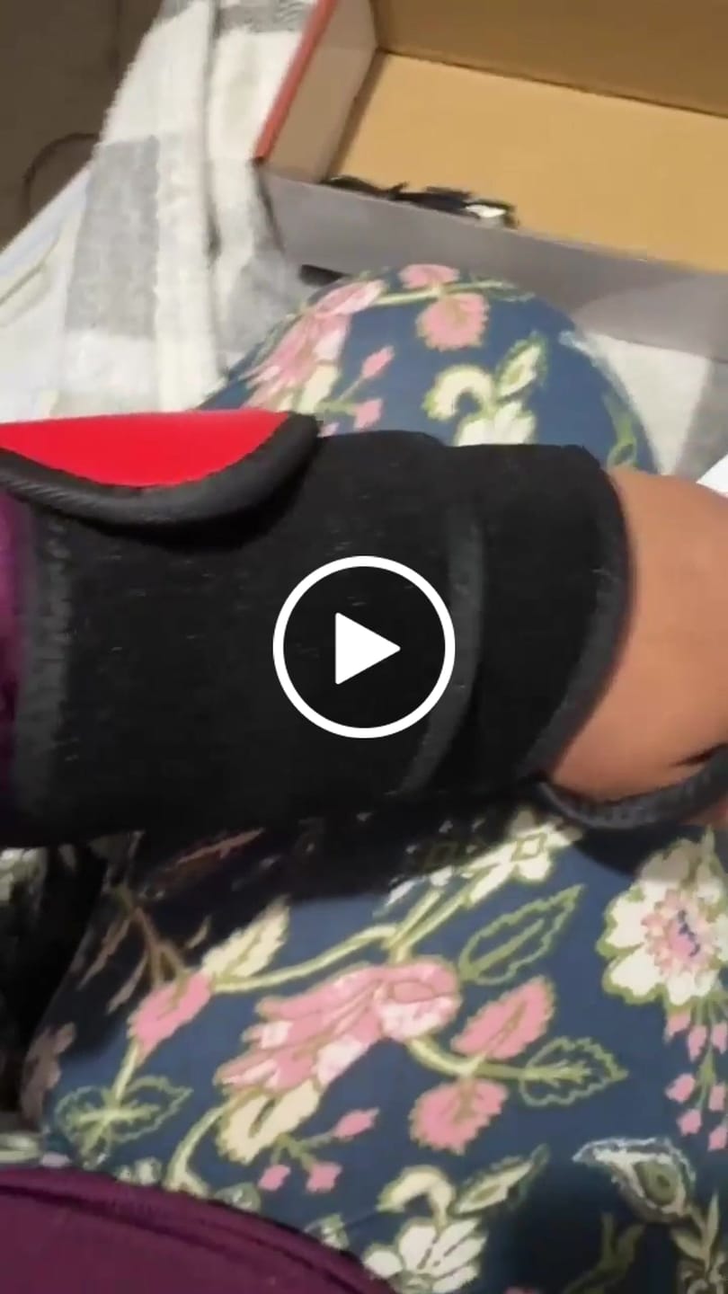 Customer video review of ZyaVie™ 3-in-1 Red Light Wrist Wrap