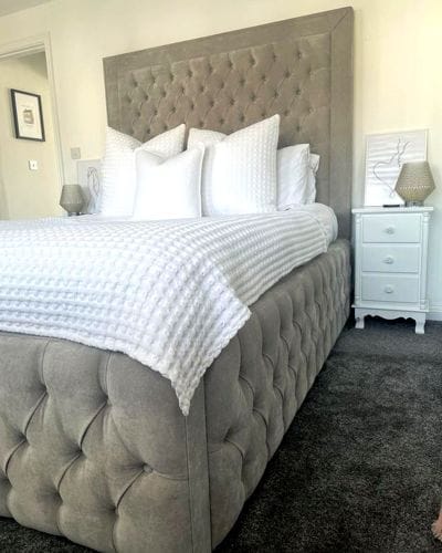 Customer photo review of Reagan Grand Elegance Bed