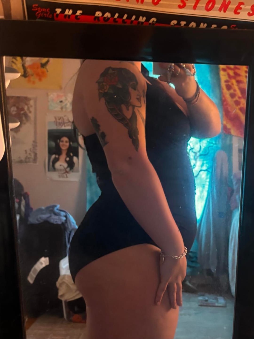 Customer photo review of Emoswim - Womens Swimsuits Tummy Control Bathing Suit Slimming One Piece U-Ring Shapewear Swimwear