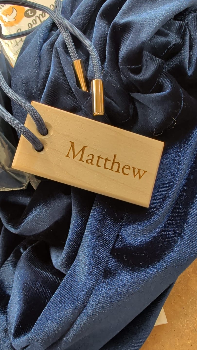 Customer photo review of Plain Stretch Velvet Fabric