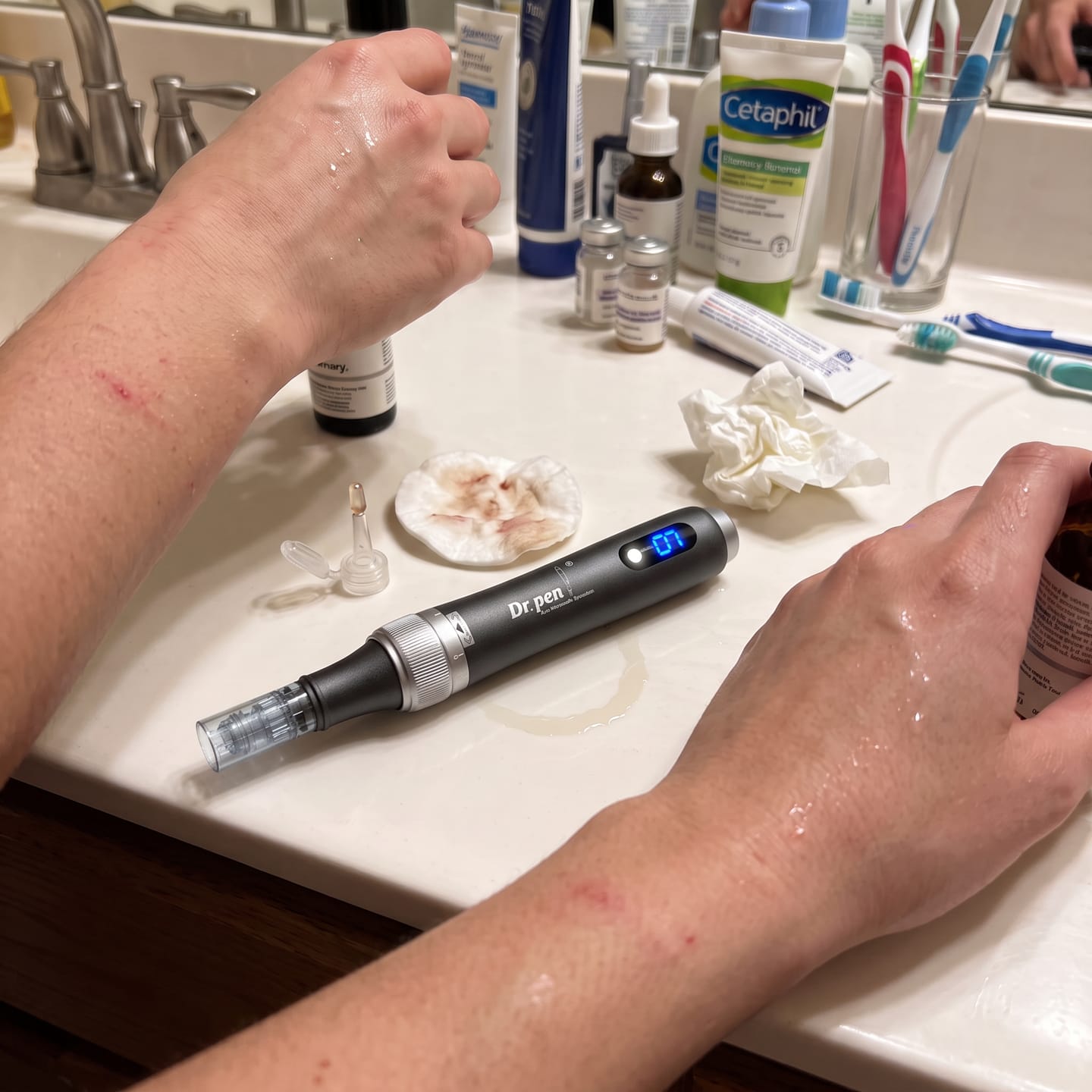 Customer photo review of Dr. pen M7S