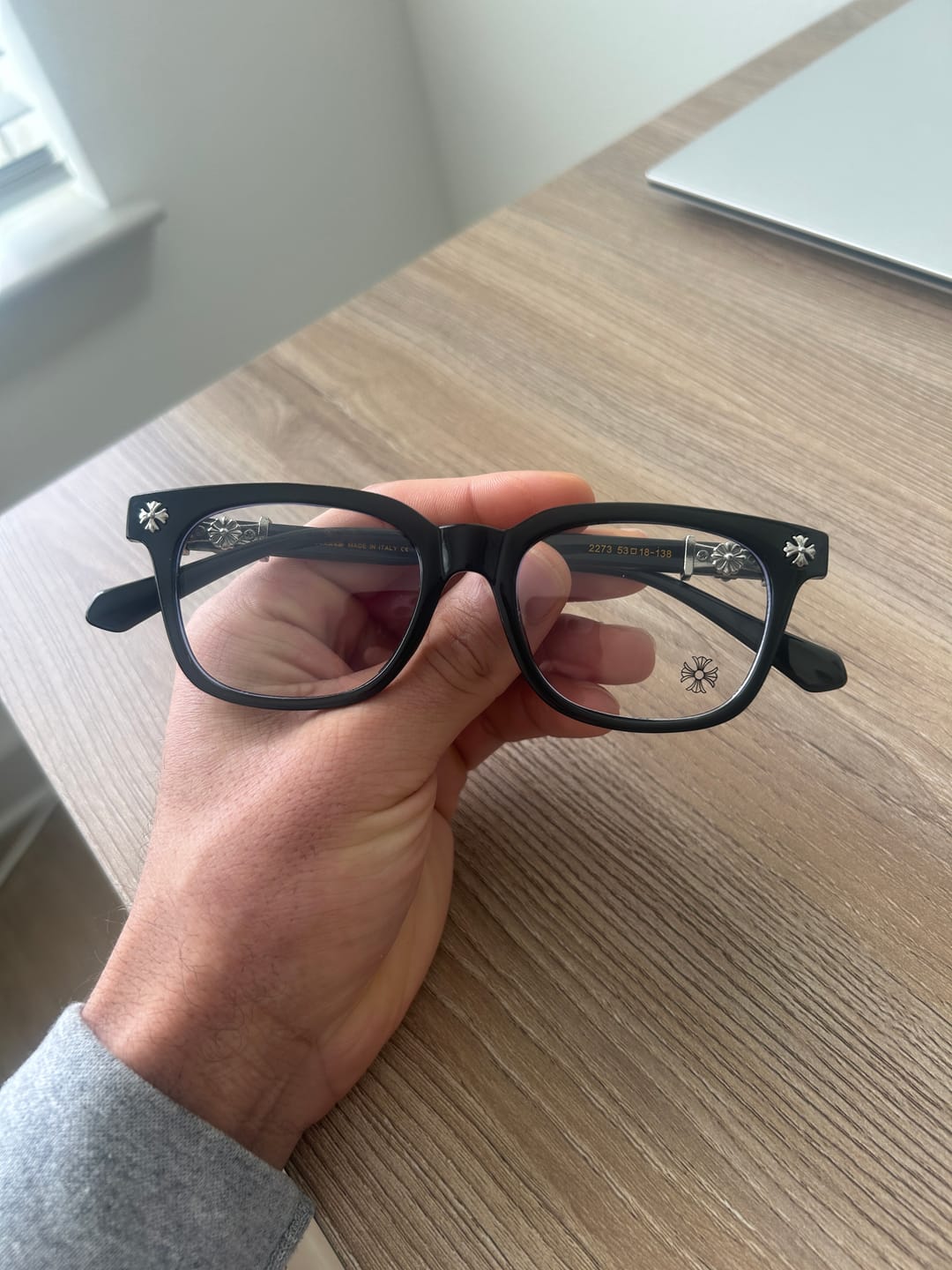 Customer photo review of Ashford | Black Silver