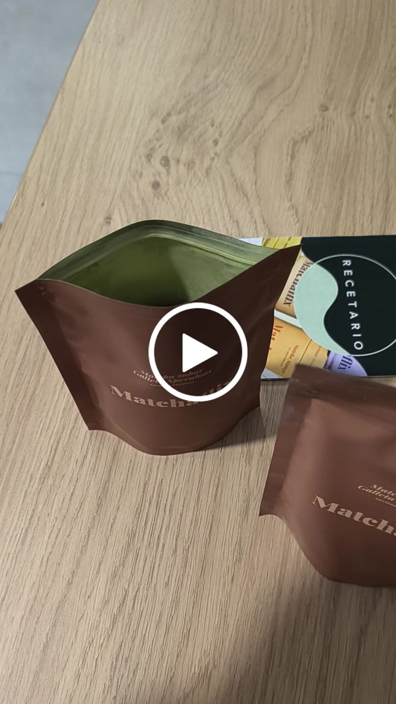 Customer video review of Té Matcha Premium Galleta Speculoos liquidación