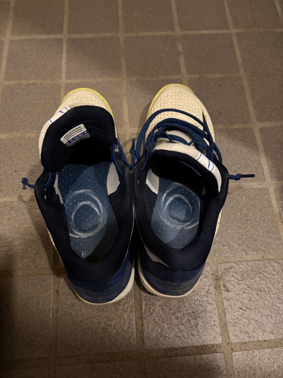 Customer photo review of ラケットスポーツ専用インソール Ｔ４