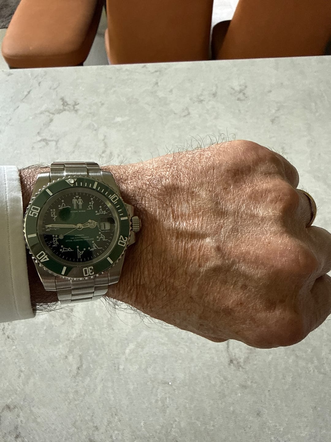 Customer photo review of HYDROCORE CLASSIC WATCH